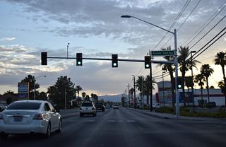 State maintenance commences along Sunset Road west from Annie Oakley Drive through unincorporated Paradise.