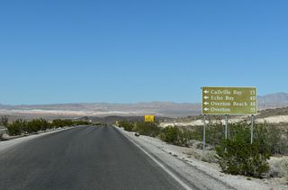 Northshore Road arcs east around Las Vegas Bay to Lake Mead Boulevard en route to the Black Mountains, Echo Bay and Overton Beach along northern reaches of Lake Mead.