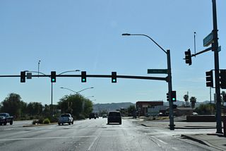 SR 564 (Lake Mead Parkway) proceeds east to Basic Road at Lake Mead Crossing retail center.