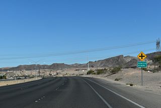 Golda Way ties into SR 564 south from the Calico Ridge development across from First Dawn Street to the Talesera Hills subdivision.