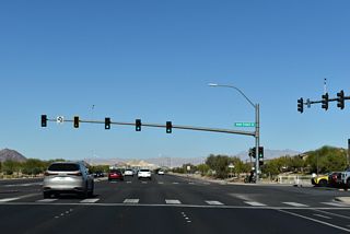 Warm Springs Road extends west from Foothills in Henderson to Green Valley, Paradise and Enterprise.