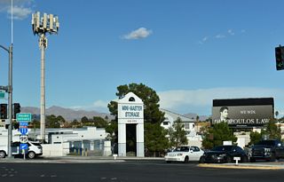 Interstate 11 overlaps with U.S. 95 north near Boulder to SR 157 (Kyle Canyon Road) in northwest Las Vegas.