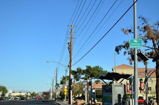 Craig Road leaves the city of North Las Vegas at Lamb Boulevard and proceeds east into the unincorporated community of Sunrise Manor.