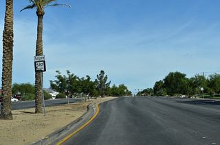 Boulder Highway / former State Route 582 south of Lake Mead Parkway in Henderson, Nevada Boulder Highway / former State Route 582 south of Lake Mead Parkway in Henderson, Nevada