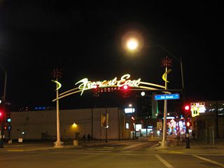 Maintained by the city of Las Vegas, the remaining blocks of Fremont Street north of 8th Street are within the &quot;Fremont East District&quot;.