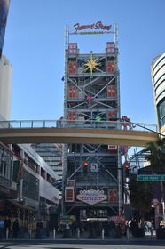 The Fremont Street Experience stretches over the five remaining blocks of Fremont Street between Las Vegas Boulevard and Main Street.