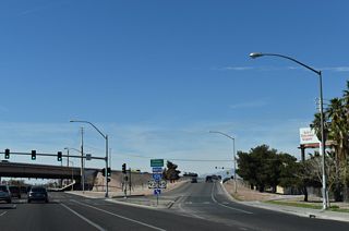 Remaining signs referencing the Oran K. Gragson Freeway as I-515 were switched to show Interstate 11 by Fall 2025.
