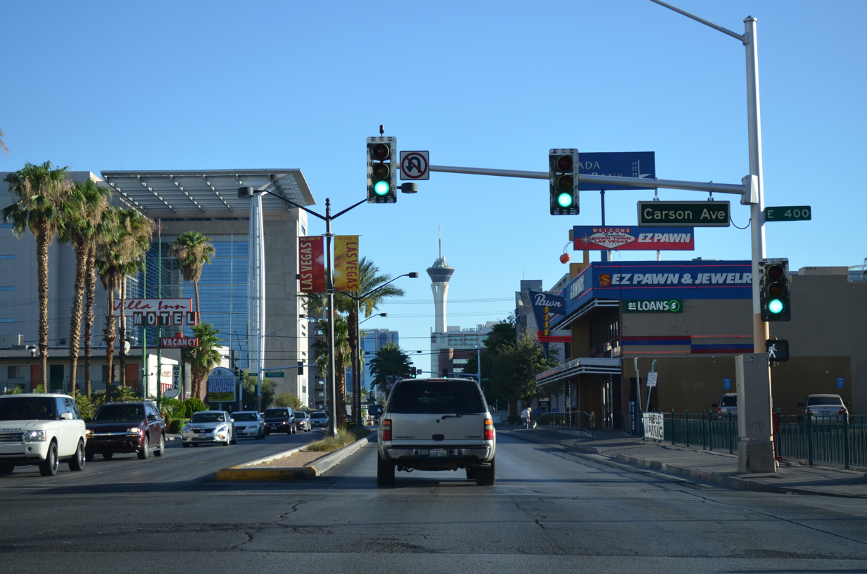 Las Vegas Blvd Street Sign