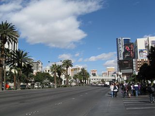 Formerly Bally's Las Vegas Hotel & Casino, the Horseshoe Las Vegas lies at the southeast corner of Las Vegas Boulevard and Flamingo Road (old SR 592). The entrance to the Las Vegas Monorail is located at the rear of the Horseshoe Las Vegas.