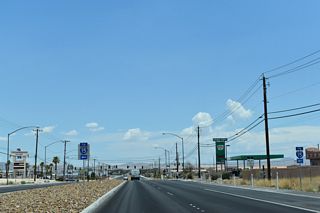 Lamb Boulevard extends north from Las Vegas through Sunrise Manor to I-15/U.S. 93 at Exit 50.