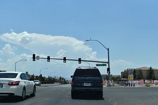 SR 610 (Lamb Boulevard) south at Craig Road in North Las Vegas. Unmarked on Lamb Boulevard, Craig Boulevard is SR 574 west to I-15/U.S. 93 and east to SR 604 (Las Vegas Boulevard).