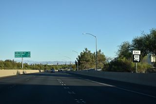 Nevada State Route 613/Summerlin Parkway east ahead of Town Center Drive at Summerlin in Las Vegas Nevada State Route 613/Summerlin Parkway east ahead of Town Center Drive at Summerlin in Las Vegas