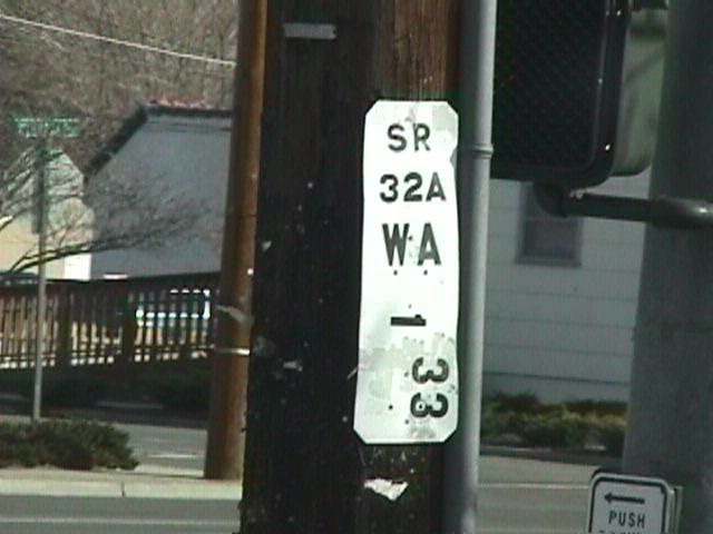 SR 32A milepost