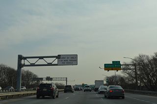 The Staten Island Expressway carpool lane is restricted to HOV-3.