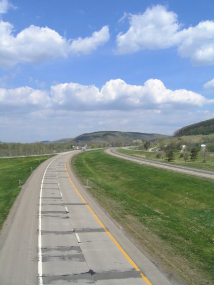 Michigan Hollow Rd at I-390 - Avoca, NY