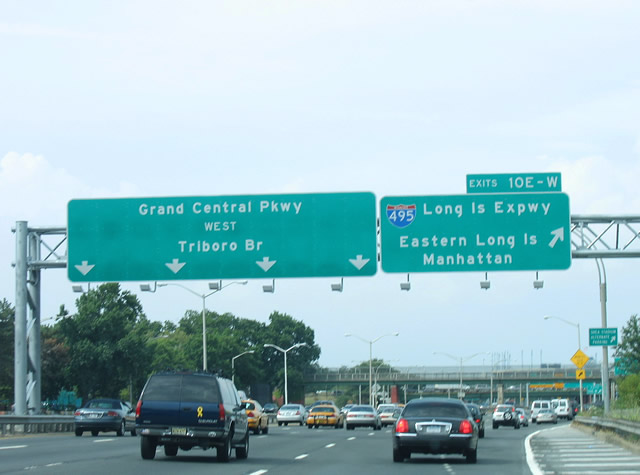 Grand Central Parkway in Queens,New York 