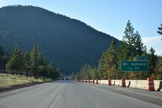 Old Highway 99 S (OR 273) returns to I-5 at a folded diamond interchange (Exit 6). 