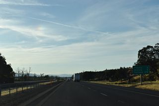 Interstate 5 continues northwest two miles from Talent to Phoenix and five miles into Medford.