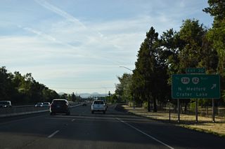 Construction finished in 2005 rebuilt the exchange at Exit 39 into a six-ramp parclo interchange. OR 238 (Jacksonville Highway) comprises a 38.75 mile long loop southwest from Medford to Jacksonville and Ruch and northwest to Applegate and U.S. 199/OR 99 in Grants Pass.