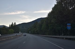 Interstate 5 north at Grants Pass, Oregon Interstate 5 north at Grants Pass, Oregon