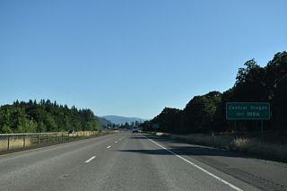 OR 58 (Willamette Highway) is part of a main truck route between Interstate 5 and California via its connection to U.S. 97 east of the Cascades.