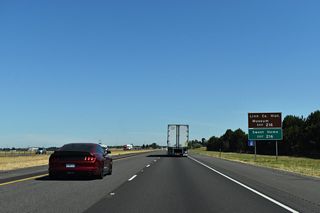 OR 228 travels 3.1 miles east from I-5 into the city of Brownsville and 19 miles to U.S. 20 in Sweet Home.