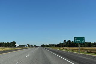 The ensuing exit northbound lies 11 miles ahead outside Albany.