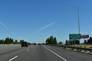 Travelers along Interstate 5 northbound will be closer to the North Pole than they are to the equator after the freeway crosses the 45th parallel just north of Keizer.