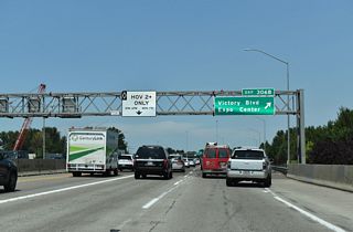 Whitaker Road extends south from Victory Boulevard to an area of distribution centers north of Columbia Slough along Schmeer Road.