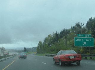 Exit 189 joins I-5/OR 99 with McVay Highway just north of 30th Avenue. 30th Avenue constitutes an expressway west from I-5/OR 99 to Lane Community College and southeast Eugene.