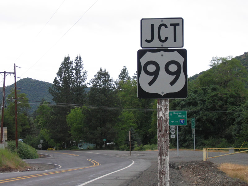 Route 99 And Historic Us 99 Aaroads Oregon - 