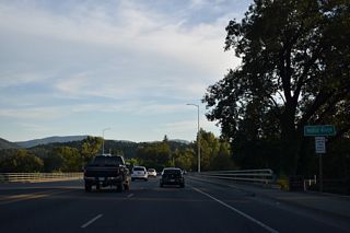 U.S. 199 crosses the Rogue River south between M Street and Baker Park.