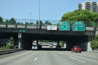 SW 4th Avenue leads northeast from SW Barbur Boulevard and I-405 along the Portland street grid to Pioneer Place shopping mall between SW Taylor Street and SW Alder Street. Historically, U.S. 99W followed a portion of both SW 4th and 6th Avenues in Downtown Portland prior to realignment in 1950 (Oregon Route 99W, 2024).