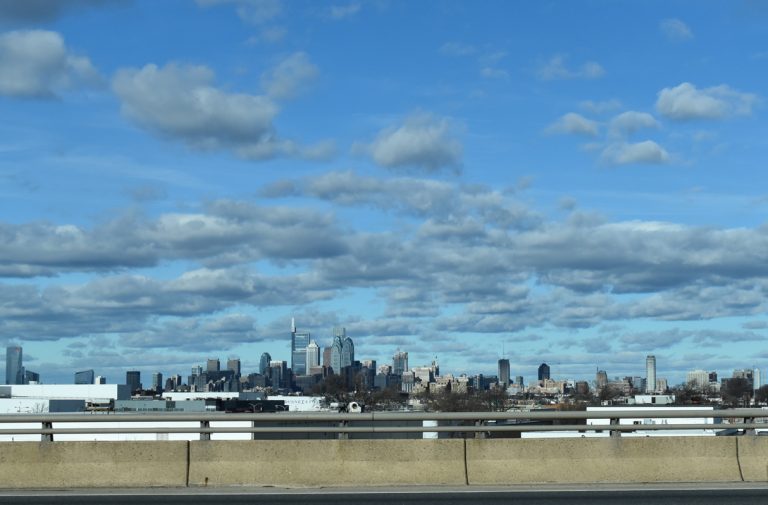 Philadelphia, PA from I-95