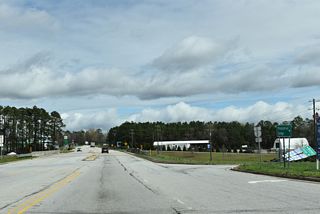 Interstate 26 heads southeast from Clinton to Newberry, Columbia and Charleston.