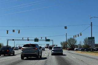 S.C. 215 extends south from Spartanburg to U.S. 21/321 in Columbia. S.C. 295 (Blackstock Road) parallels I-26 north to Johnson City.