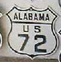 1920s highway marker.