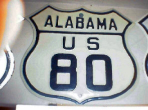Embossed shield from the 1930s. Photo courtesy of Robert Edgar.