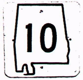 1960s highway marker.