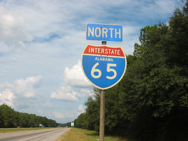 Northbound between Exits 15 and 19.
