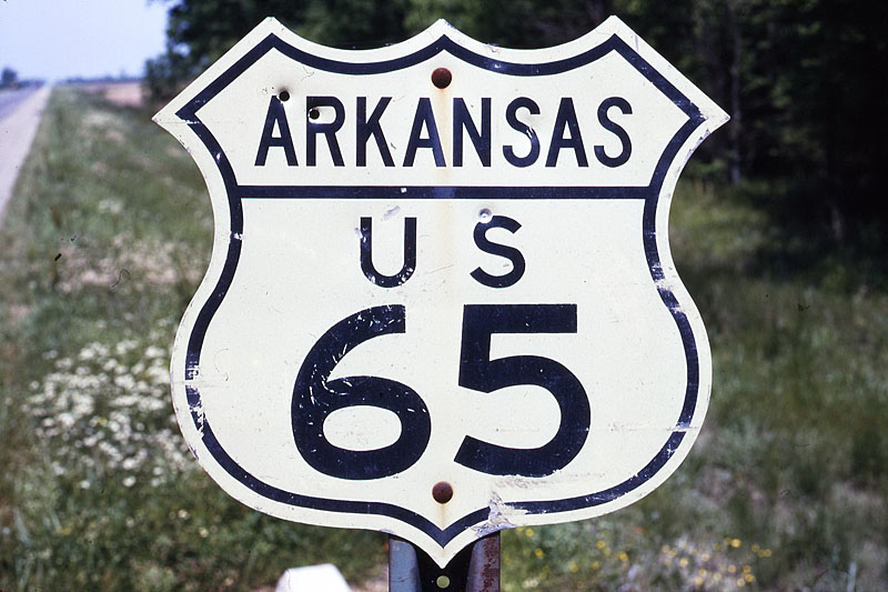 Between Lake Village and Little Rock.
