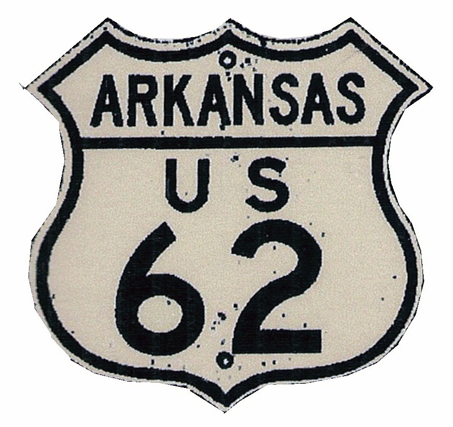 1960s highway marker.