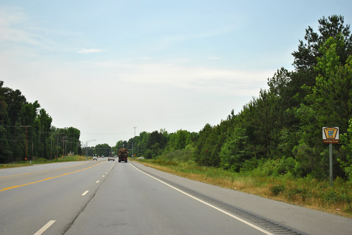 U.S. 63 south of Interstate 530 near Pine Bluff, also being a part of the Newton's Approach Civil War Heritage Trail.