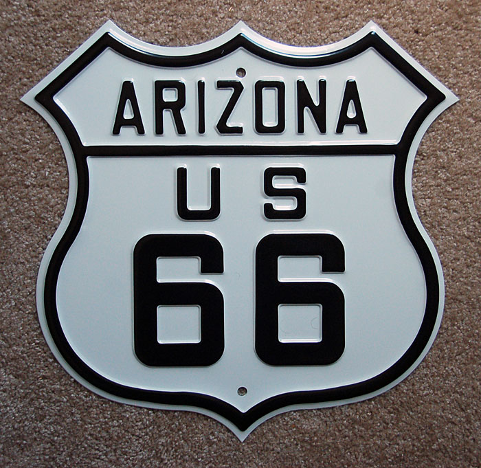 1920s highway marker.