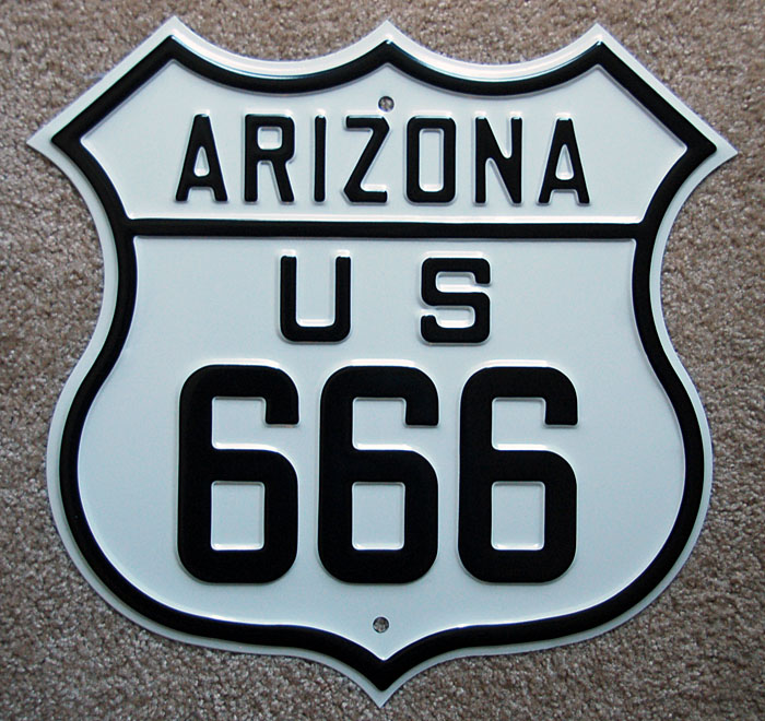 1920s highway marker.
