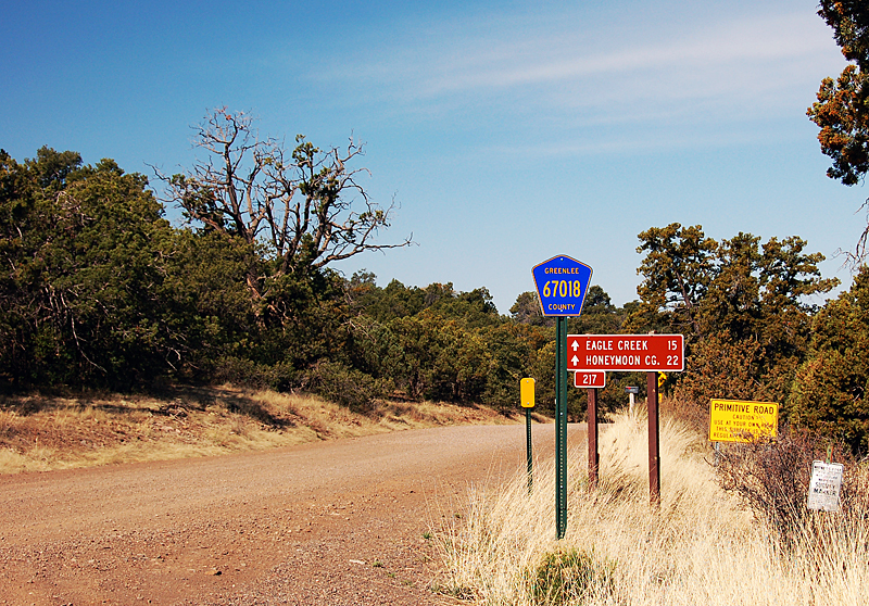 Side street to US-191.