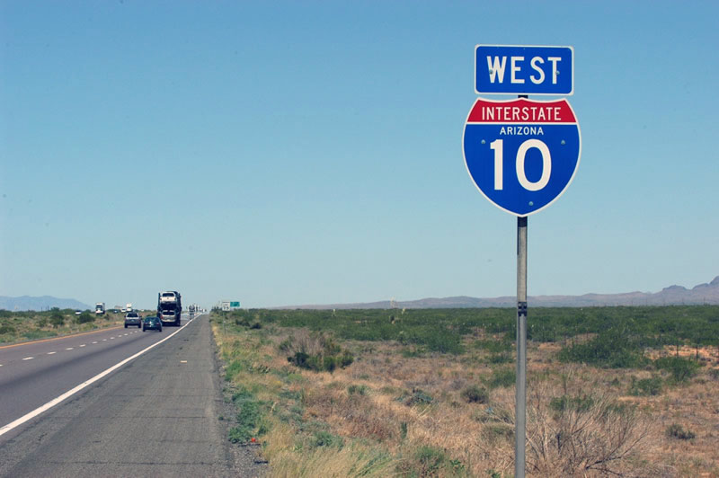 Mainline interstate 10.