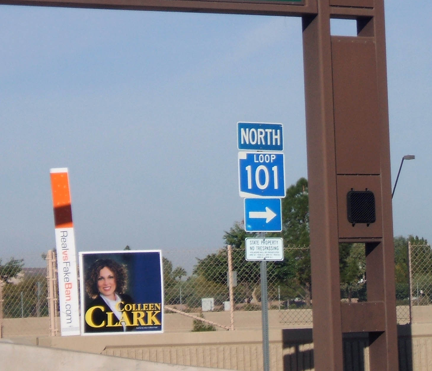 Blue loop 101 shield in Phoenix.