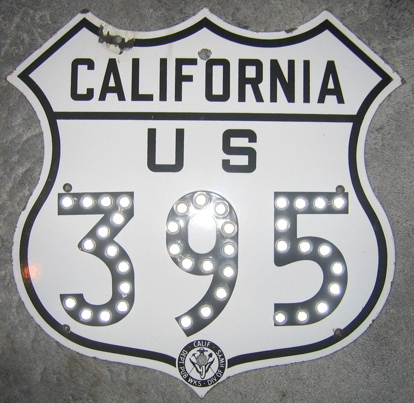 1940s highway marker.