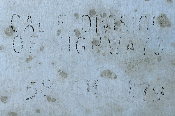 The back identifies it as 1958, district 6.